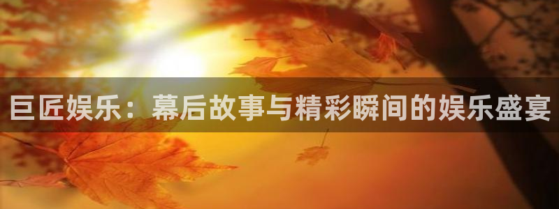 庄闲和游戏官网：巨匠娱乐：幕后故事与精彩瞬间的娱乐盛宴